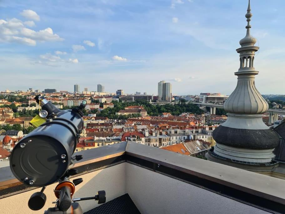 Luxury Rooftop Appartment With Fantastic Views Prag Dış mekan fotoğraf