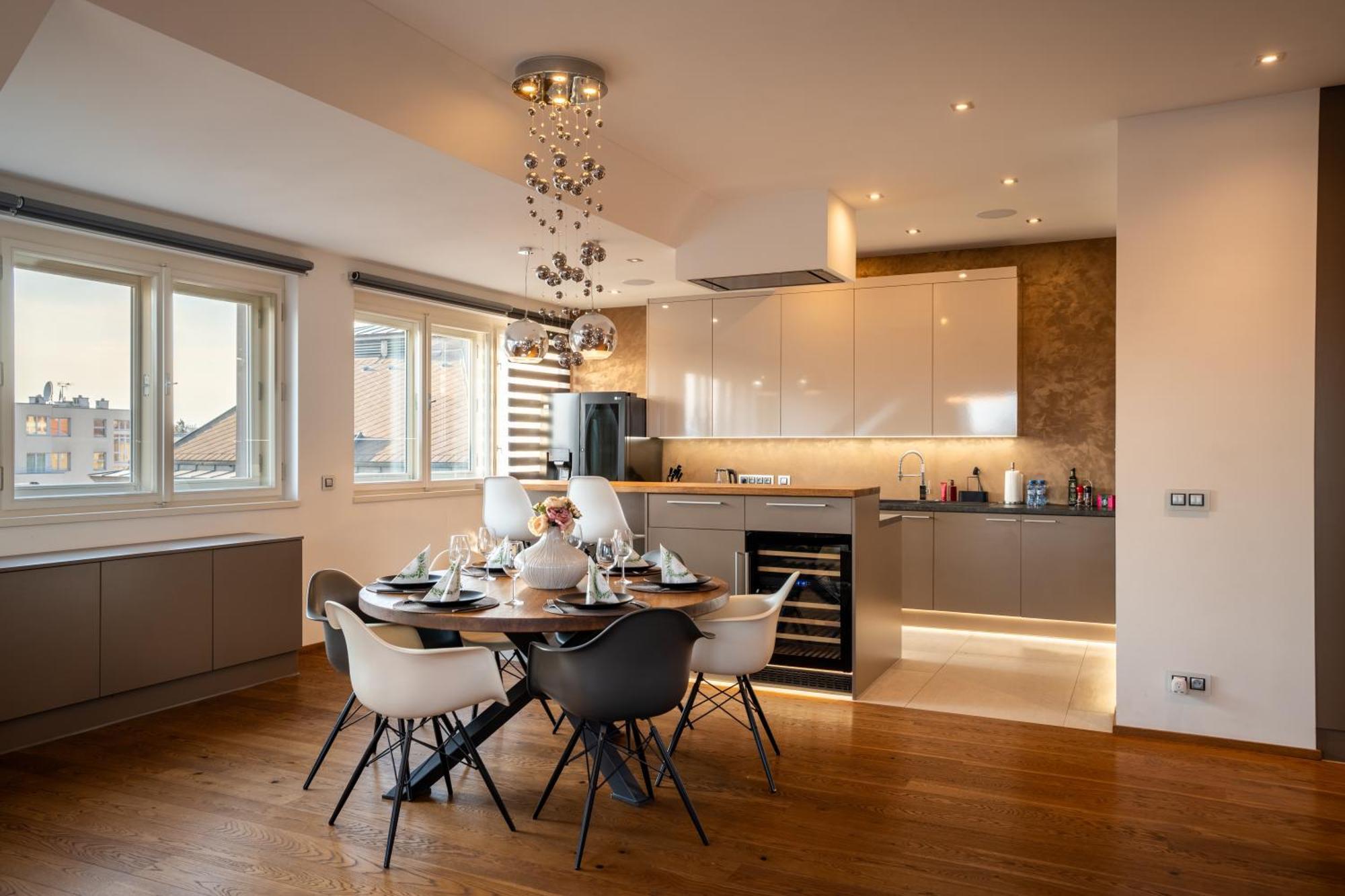 Luxury Rooftop Appartment With Fantastic Views Prag Dış mekan fotoğraf
