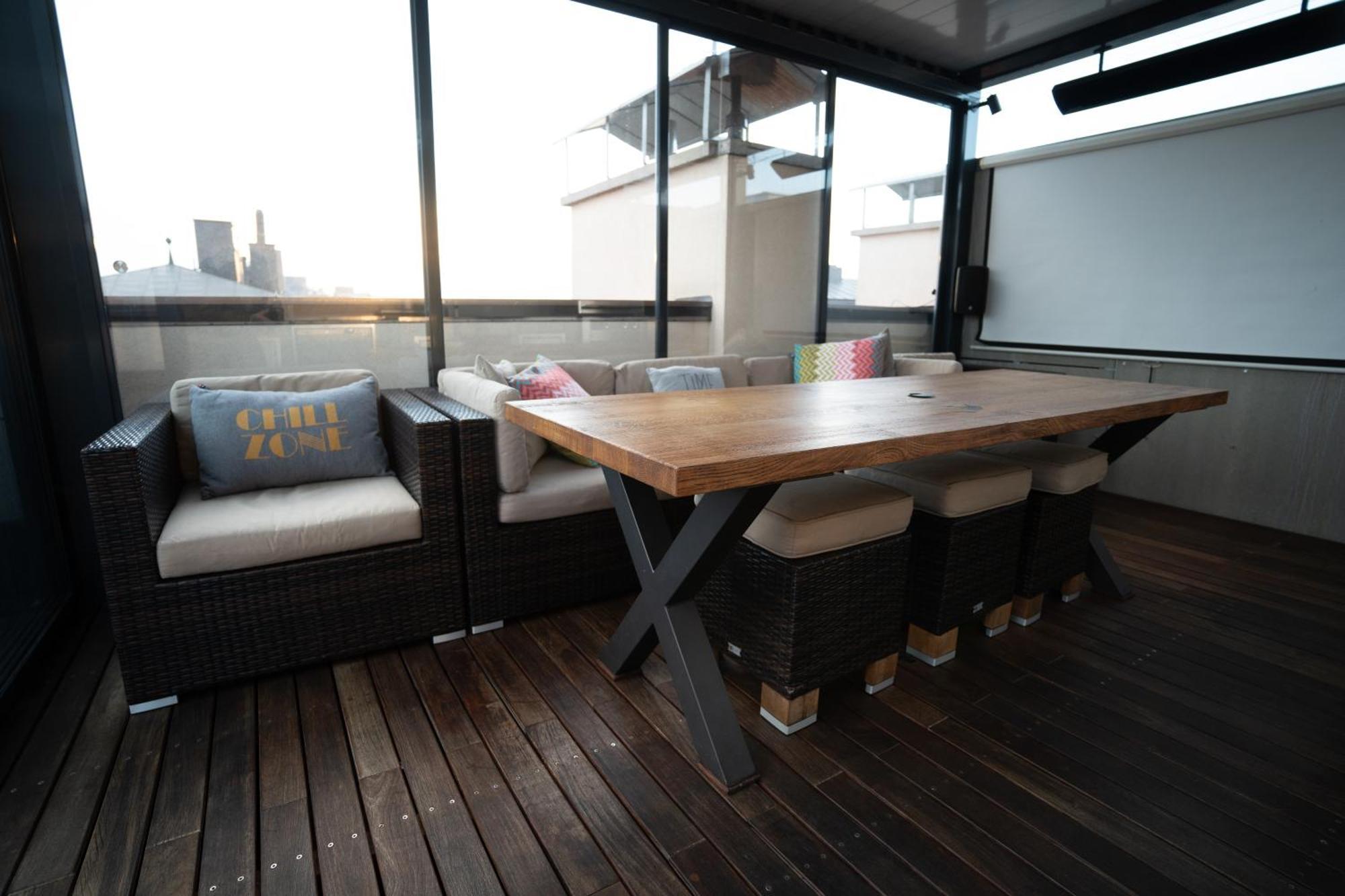 Luxury Rooftop Appartment With Fantastic Views Prag Dış mekan fotoğraf