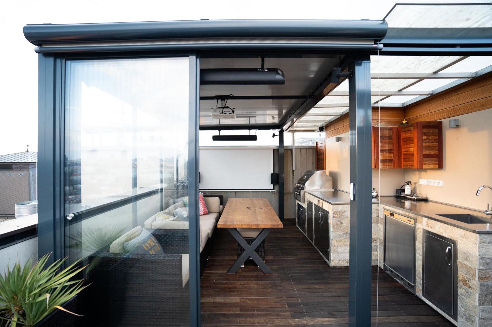 Luxury Rooftop Appartment With Fantastic Views Prag Dış mekan fotoğraf