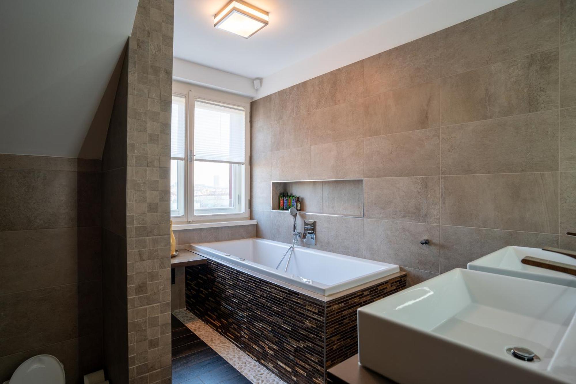 Luxury Rooftop Appartment With Fantastic Views Prag Dış mekan fotoğraf